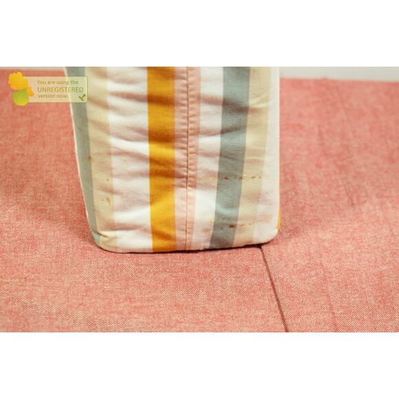 Pillowfort Twin Striped Cotton Kids' Sheet Set (Dirt Marks)* - Picture 2 of 8